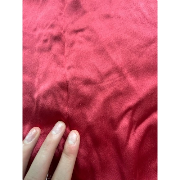 Paule Ka Paris Women's Red Cashmere Blend Knit Cardigan Sweater M - Picture 8 of 10